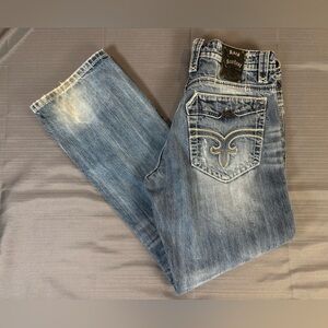 Rock Revival Helmut Straight Jeans – Men’s Size 36W x 32L